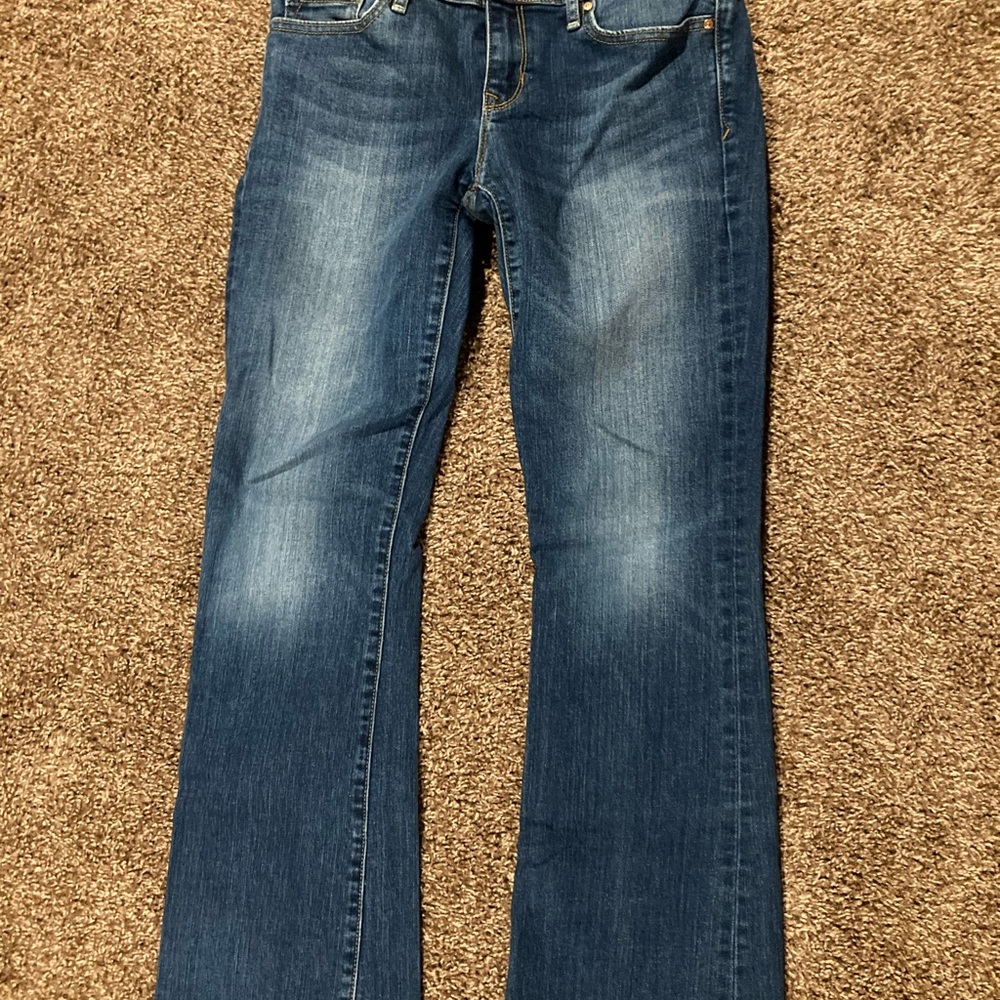 GAP Women's Flare Jeans in Classic Blue